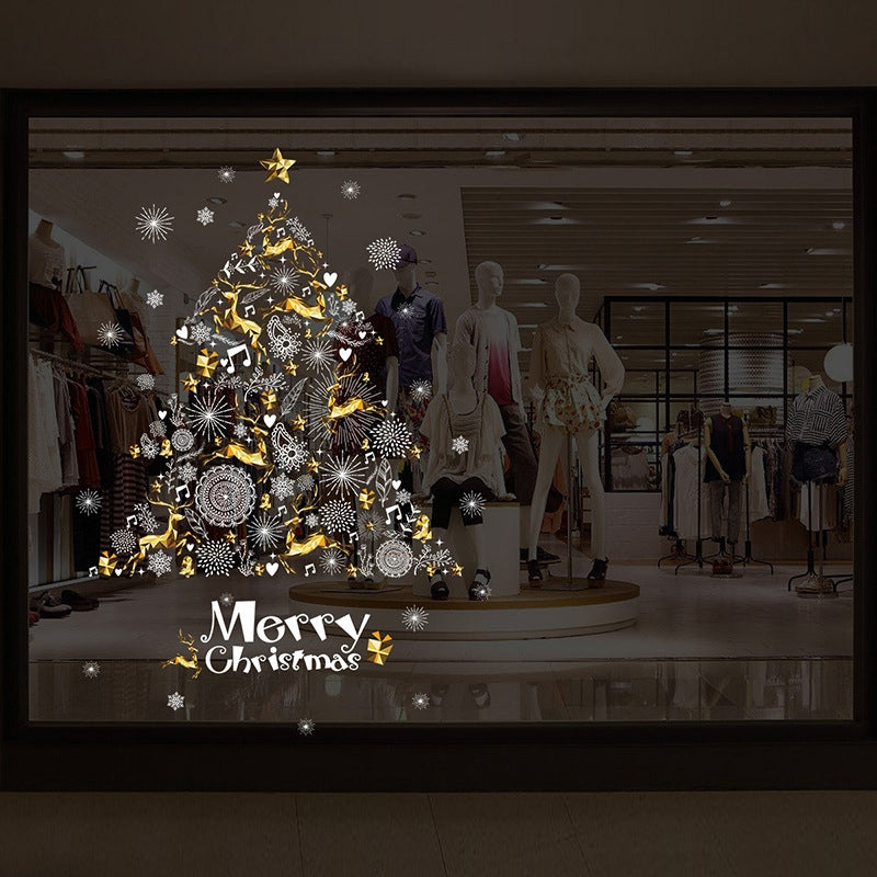 Christmas Decoration wall sticker XH9293