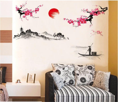 Hot Sun Wall Sticker JM7303
