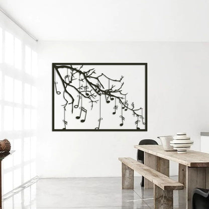 Melody Tree Panel | Musical Notes  Tree of Life Wall Decor