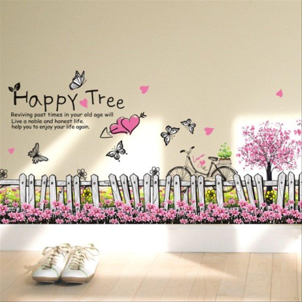 AY7267 Happy Tree 3D Wall Stickers