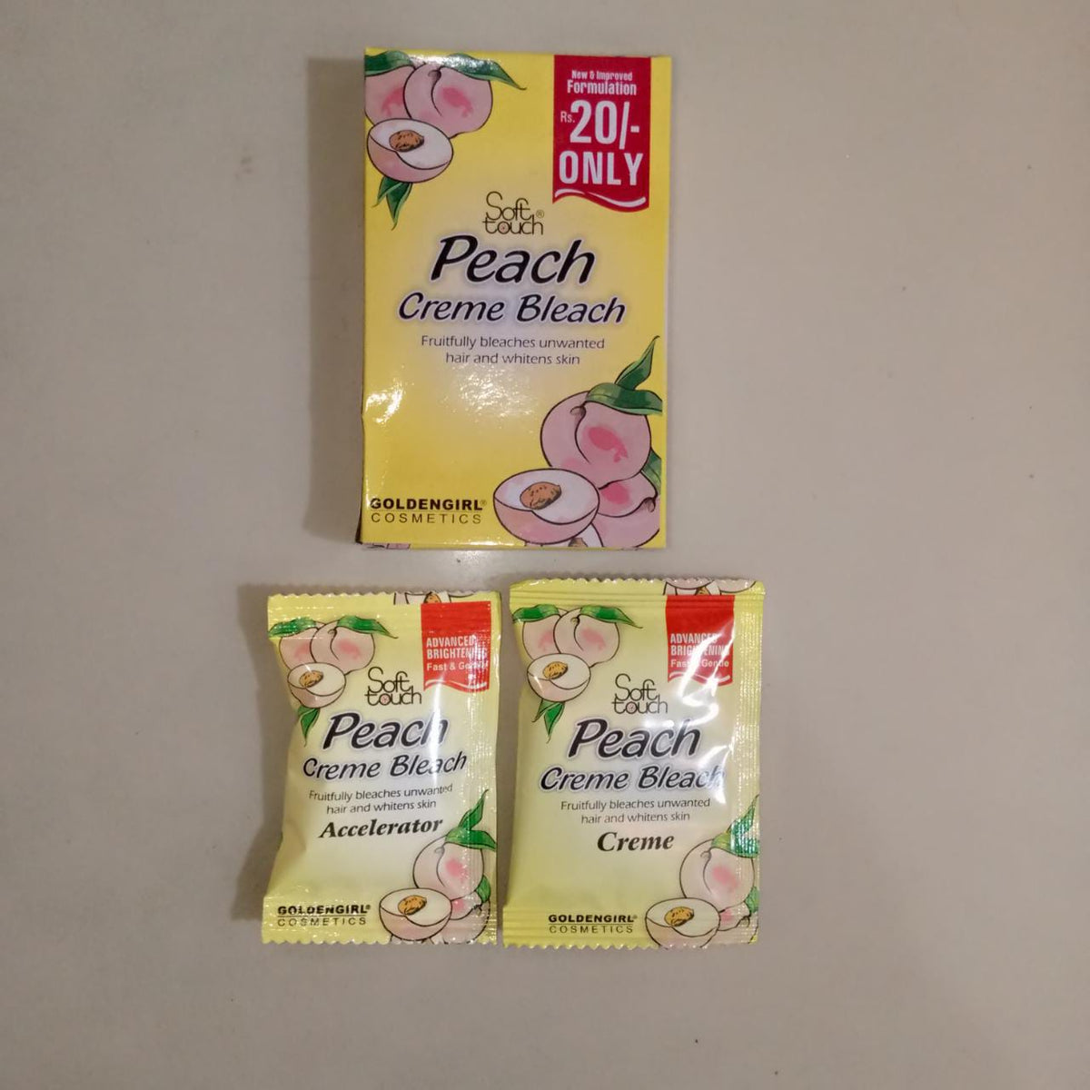 Peach Bleach Cream