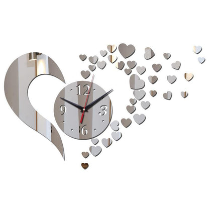 3D Wall Clock Home Quartz