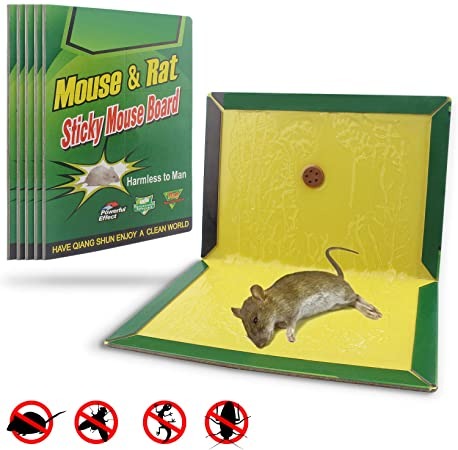Mouse Glue Trap Rat Glue Board Mouse Size Glue Traps Sticky Boards Lizard Spider Cockroach Killer Trap