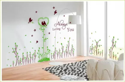 Super Grass Ring Feiyan Waist Flower Vine Wall Stickers