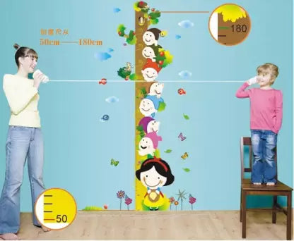 Smart Decoration Wall Sticker Wall Tattoo Measuring Tape Measure Growth  Girls Bedroom Living Room Bathroom Nursery