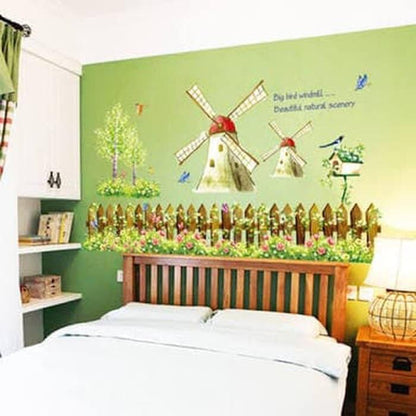 AY907 Uk.60x90 Beautiful Windmill