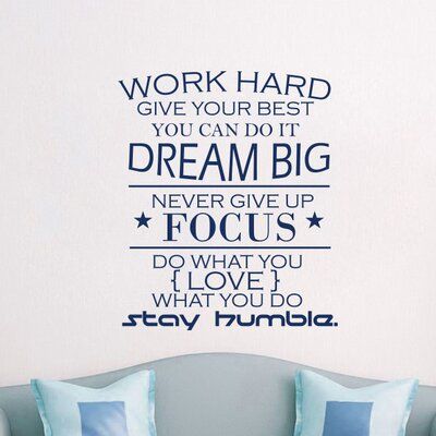 Inspirational Wall Stickers Office Room Decoration Never Give Up Work Dreams Inspirational Quotes Wall Stickers 78X40Cm