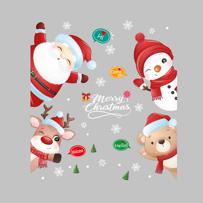 Santa Claus And Friends Decal xh9325