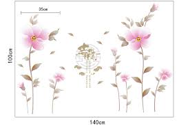 Sk9026 Auspicious and Romantic Flowers Sticker