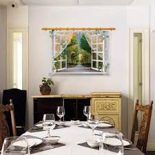 Sk9020G Screen Window Scenery Window Landscape Wall Sticker