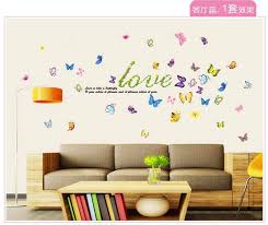 Ay6041 yl Wall Art Stickers Large DIY Wall Paper Mirror Poster Tattoos Quotes
