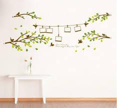 AY830 Photo Frame Tree Wall Stickers Home Decor Quotes English DIY Quality SGS Removable PVC Mixable