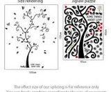 Ay6031 3D Wall Decals Family Trees DIY Wall Stickers with Quotes and Photo Frame for Home Decor Living Room