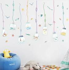 Sk7067 Fallen Wish Bottle Bedroom Living Room Bathroom Window Removable Vinyl Wall Sticker