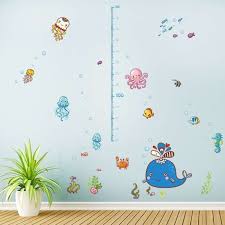HM92014 Toddmomy Art Sticker Baby Percentile Chart Growth Chart Wall Decal Wall Sticker