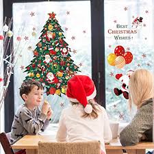 Christmas Theme Wall Sticker (Vinyl, 46 cm x 5 cm x 5 cm, BI- sk9116