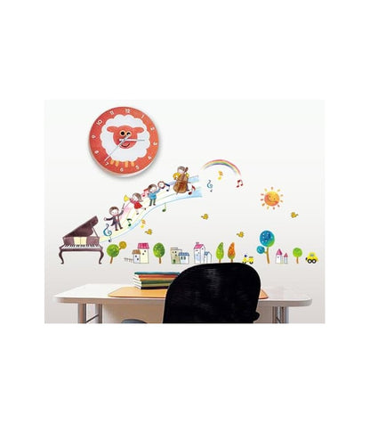 Cartoon note wall stickers Living room bedroom children's kindergarten decoration Ay7053