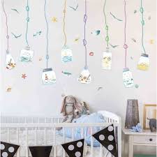 Sk7067 Fallen Wish Bottle Bedroom Living Room Bathroom Window Removable Vinyl Wall Sticker