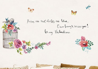 Birdcage Wall Stickers JM7316