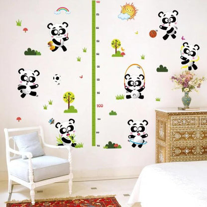 Sk9048 Cute Panda Wall Sticker