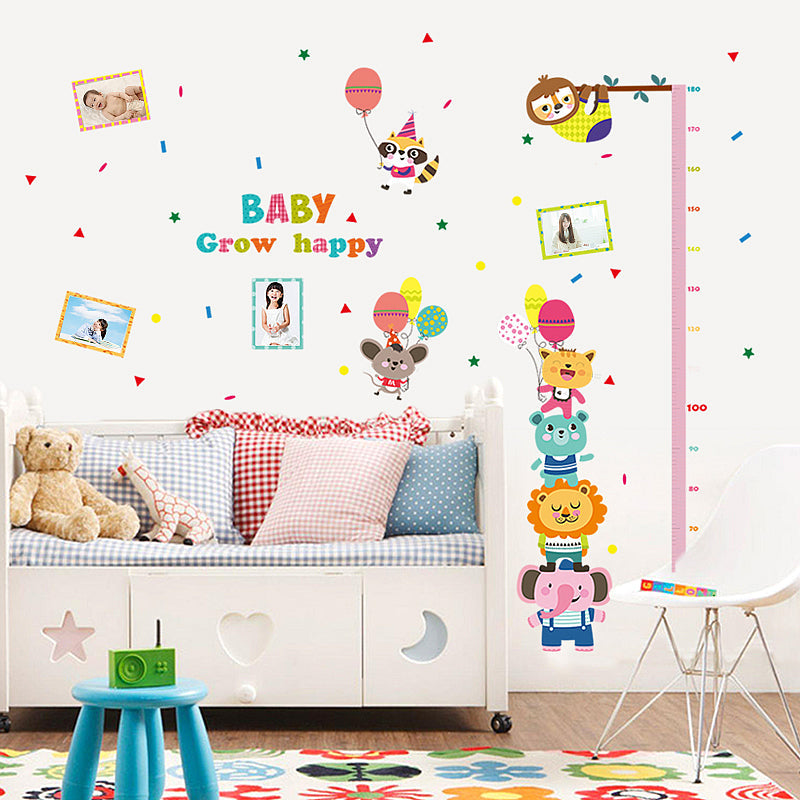 Grow happy height chart sticker