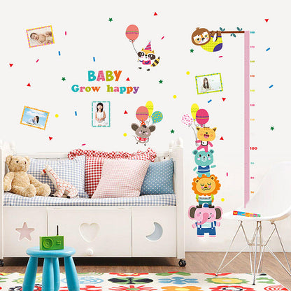 Grow happy height chart sticker