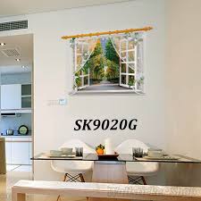 Sk9020G Screen Window Scenery Window Landscape Wall Sticker