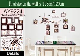 Birds Photo Frame Wall Sticker - AY9224