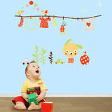 Loxin Creative Removable Wall Stickers, Background Stickers, Fashionable Combination Wall Stickers, Tree Stickers, Tile Stickers, Clothes Racks, Photo Frames size 45x60 ay6016