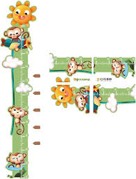 HM74011 Height Chart for Kids, Kids Height Growth Chart, Baby Growth Chart, Ruler Wall Decor for Kids, Baby Height Growth Chart Wall, for Bedroom Nursery