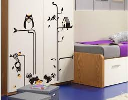 SAMHEZ AY9126 Matrix Owl Wall Sticker [60 x 90 cm]