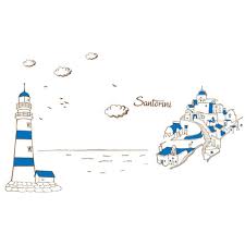Generic Home-AY9185 Wall Sticker Bedroom Wall Stickers Background Wall Inspiration Art