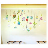Wall Stickers, Butterfly and Tree Design, Home Decor, PVC, Home Decor, size 50x70 xh3721c