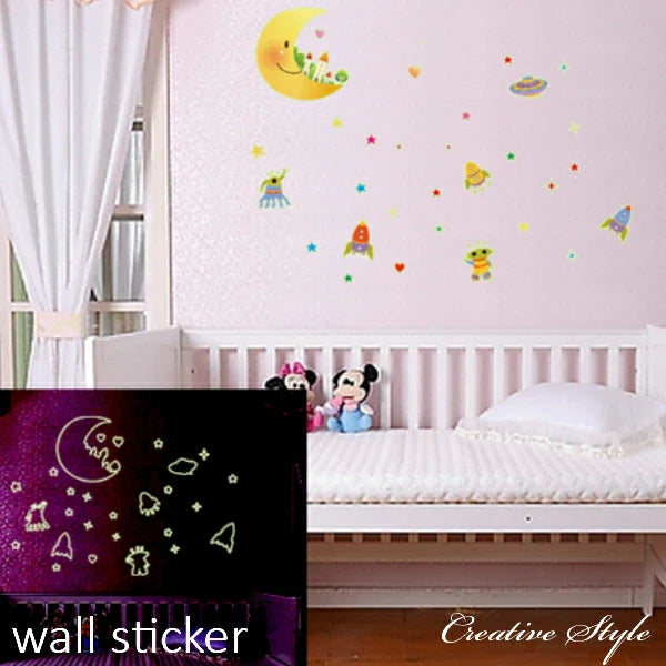 Rarity Moonlight Glow Reusable Stickers