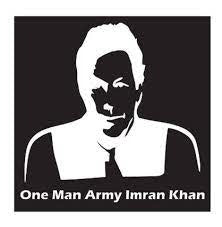 Imran khan Absolutely Not Urdu plastic Stencil wall Sticker Amazing Design For Wall 18x18 inches