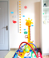 Decorative baby giraffe growth chart size 60x90 mj8025