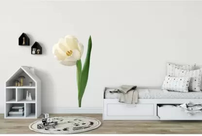Flowers Wall Sticker (PVC Vinyl, 70 cm x 50 cm) Self Adhesive Sticker