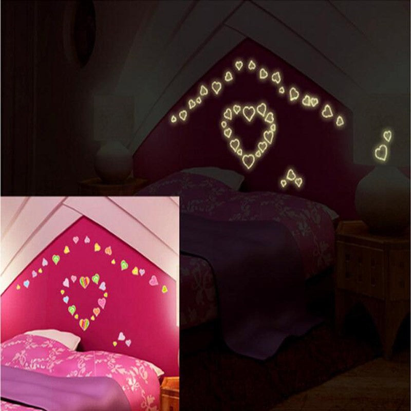 Lichtakkumulativer Aufkleber &quot;Hearts&quot;