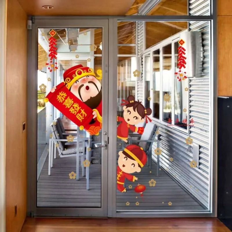 SK9251 Chinese New Year 60X90 WALSTIKER WALLSTICKER