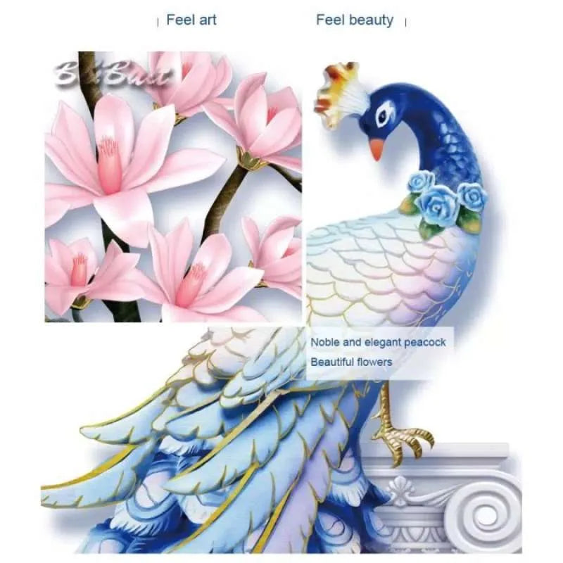 Wall Sticker Queen Peacook Wallsticker Animal