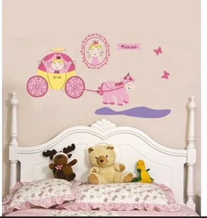 NC5070- 13 Pumpkin Horse Animals Flowers Floral Decorative Graphic Mural Art Wall Stickers