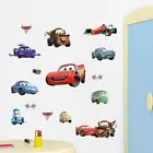 Wall Stickers Removable Racing Car Disney McQueen Broken Wall Kids Room Decal