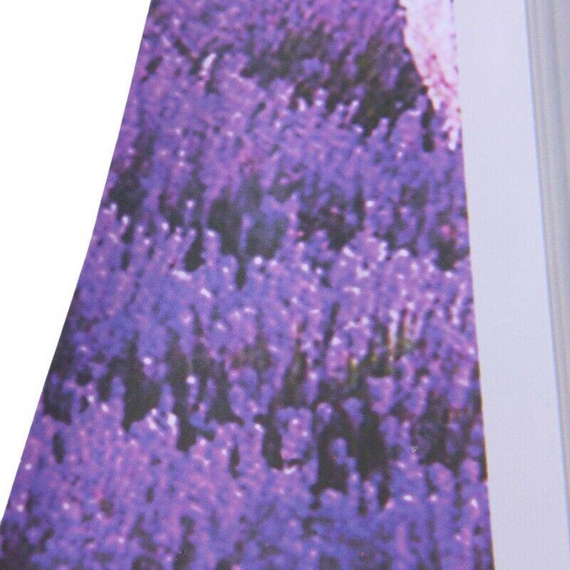 ay9234b Large Lavender Mountain 3D Window Scene View Removable Wall Sticker Decal