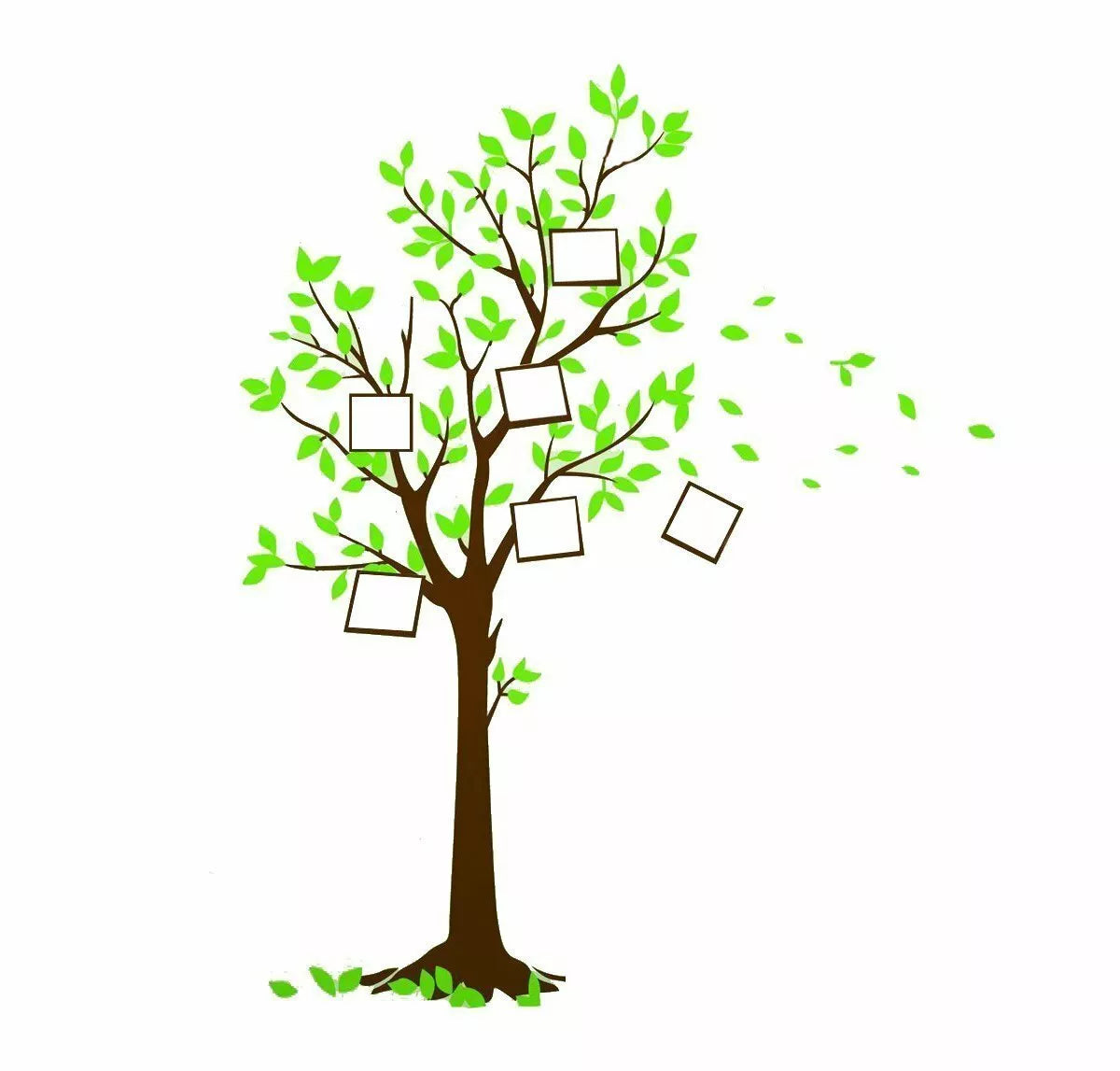 Wishing Tree Photo Nursery Kids Room Removable Quote Vinyl Wall Decals Jm7124