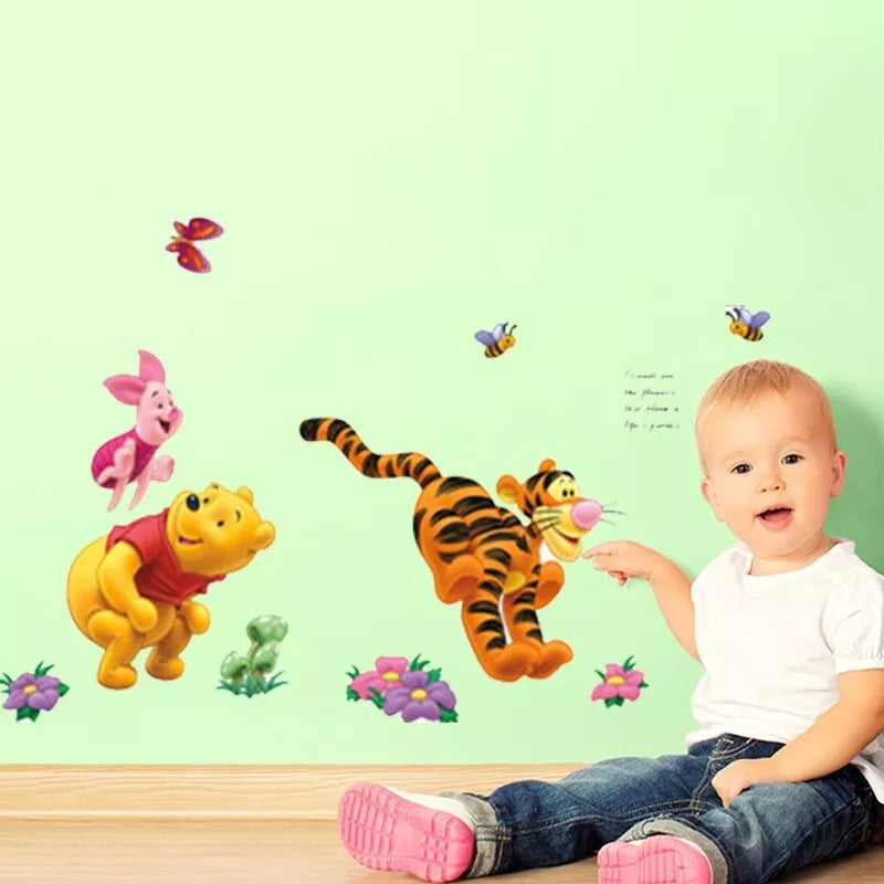 Pooh Wall Winnie Sticker Disney Decal Vinyl Decor Art Kids Decals Home Room