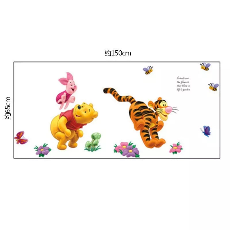 Pooh Wall Winnie Sticker Disney Decal Vinyl Decor Art Kids Decals Home Room