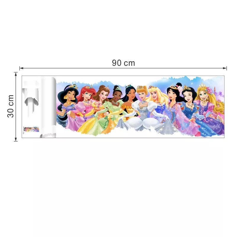 Girl kids Rooms Décor Cartoon Decals pvc Wall Sticker
