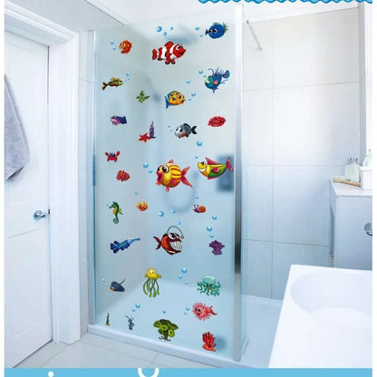 SAMHEZ XH6230 UNDERWATER WORLD WALL STICKER