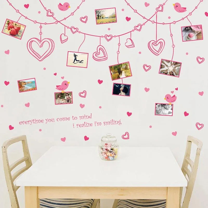 Heart string photo frame XL8248