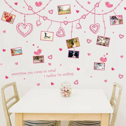 Heart string photo frame XL8248